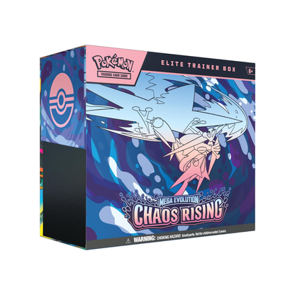 Pokemon Tcg Mega Evolution Chaos Rising Elite Trainer Box en Ingles