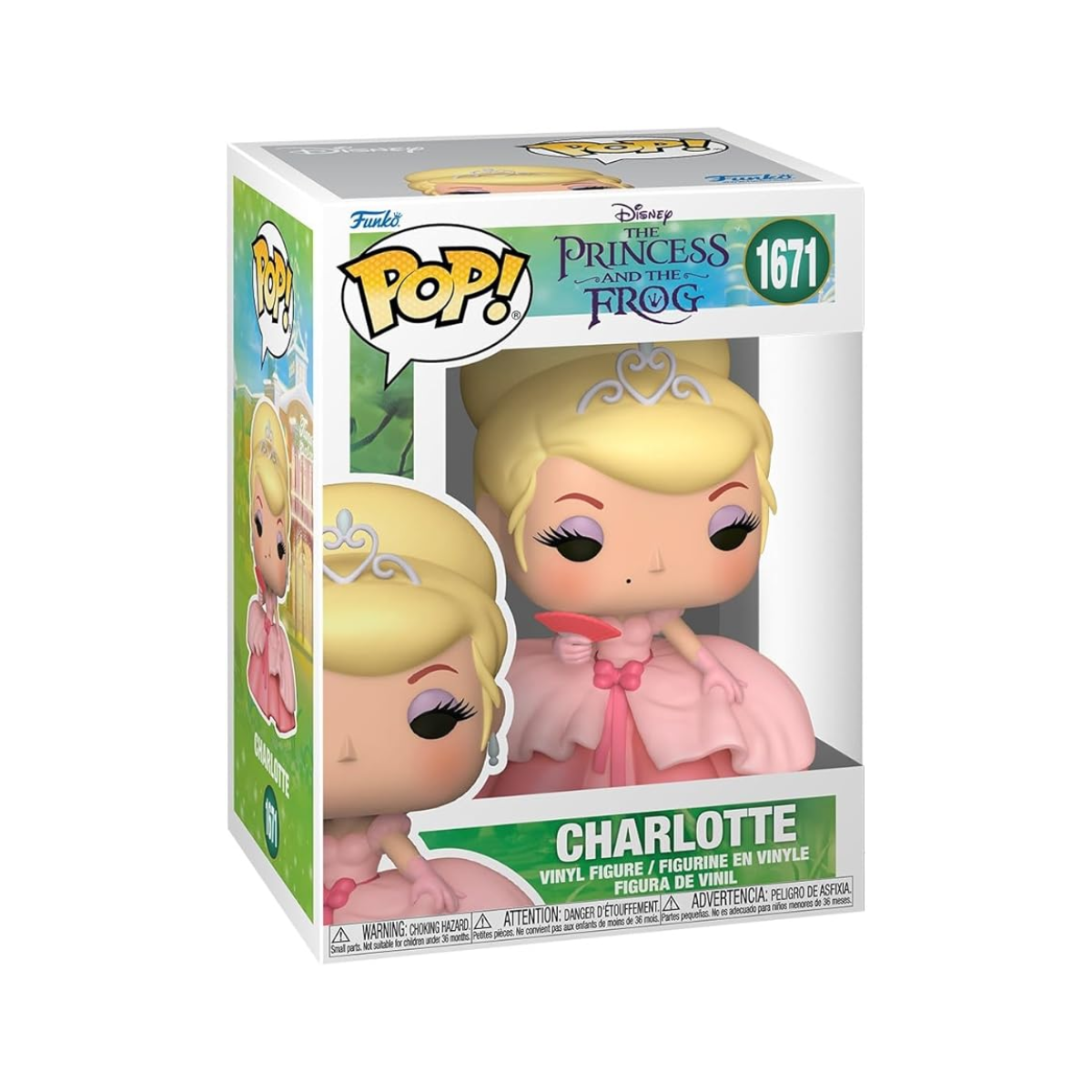 Funko Pop: La Princesa Y El Sapo - Charlotte #1671