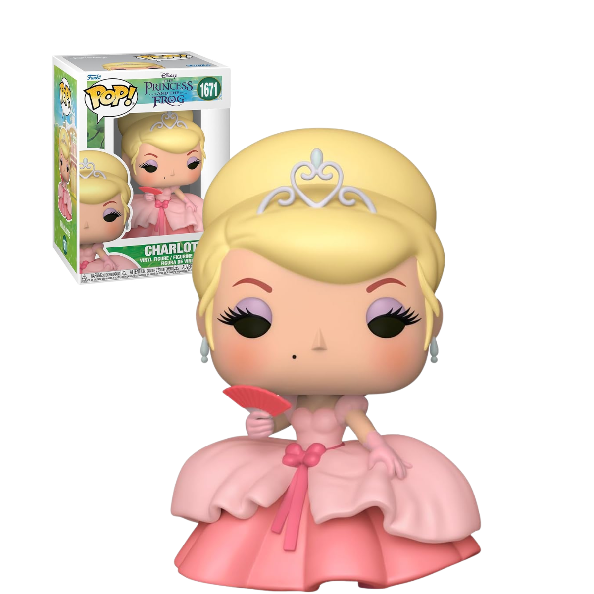 Funko Pop: La Princesa Y El Sapo - Charlotte #1671