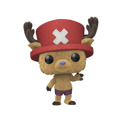 Funko Pop One Piece Live Action - Tony Tony Chopper Flocked #1883