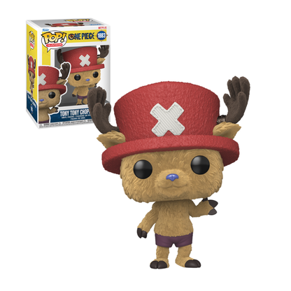 Funko Pop One Piece Live Action - Tony Tony Chopper Flocked #1883