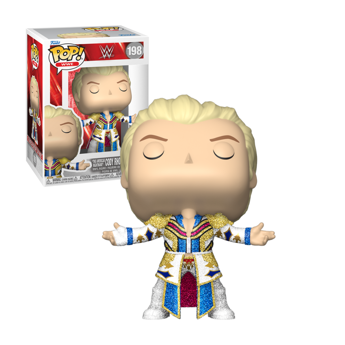 Funko Pop WWE - “The American Nightmare” Cody Rhodes Diamond #198
