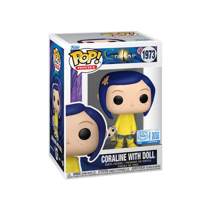 Funko Pop: Coraline - Coraline With Dool Exclusivo #1973