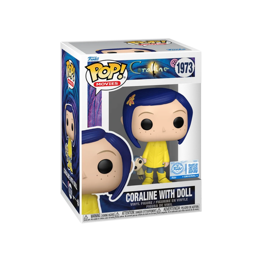 Funko Pop: Coraline - Coraline With Dool Exclusivo #1973