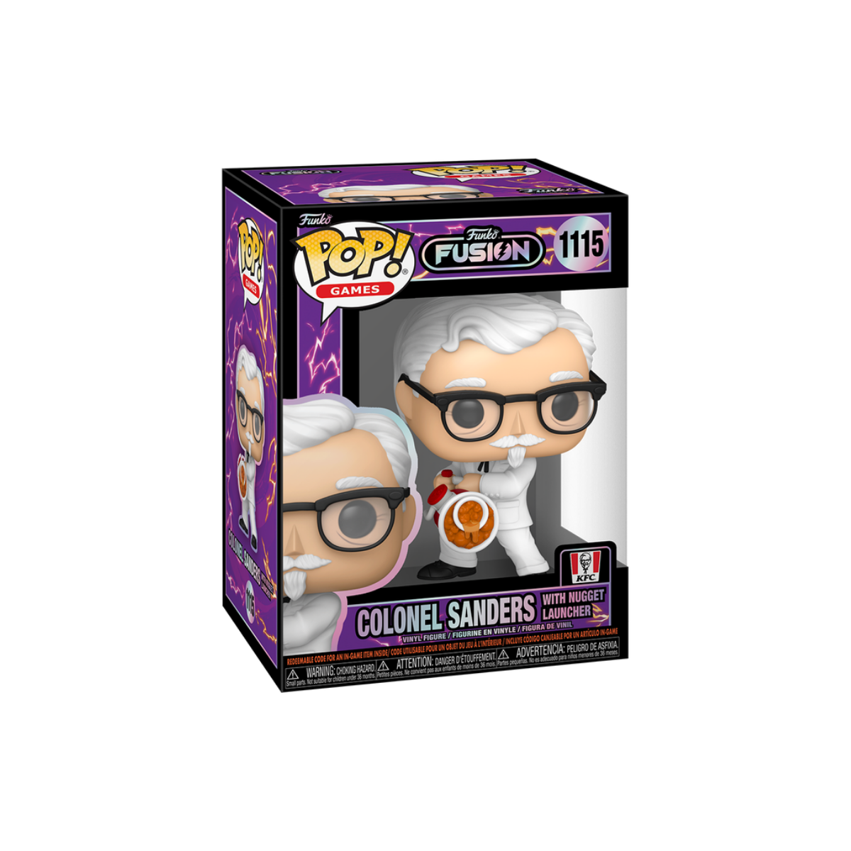 Funko Pop: Fusion - Coronel Sanders With Nugget Launcher #1115