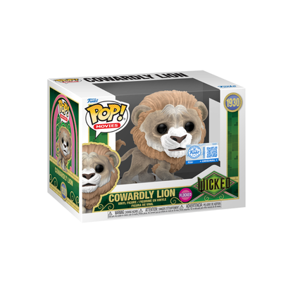Funko Pop: Wicked Part 2 - Cowardly Lion Flocked #1930