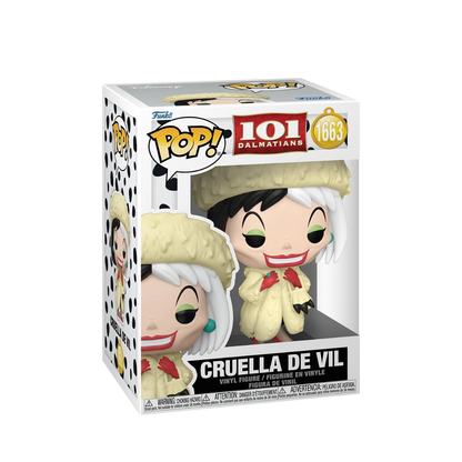 Funko Pop: 101 Dalmatas - Cruella De Vil #1663