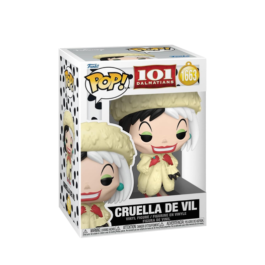 Funko Pop: 101 Dalmatas - Cruella De Vil #1663