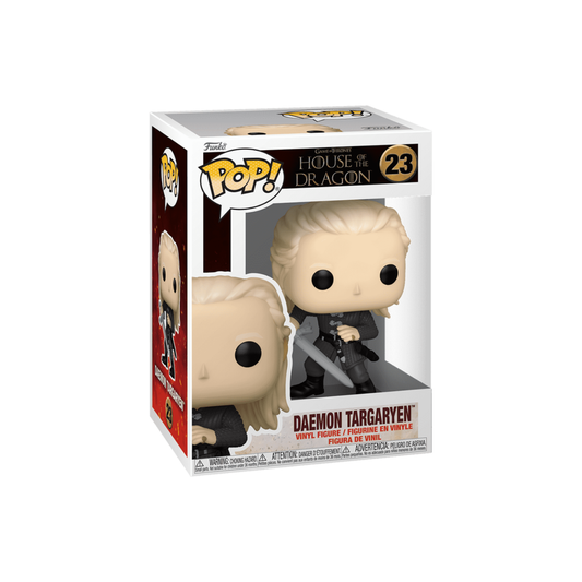 Funko Pop: House Of The Dragons - Daemon Targaryen With Dark Sister #23