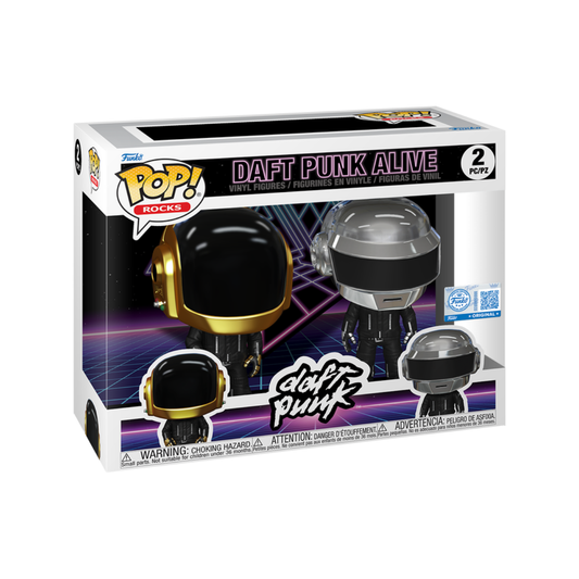 Funko Pop Daft Punk Alive 2 Pack