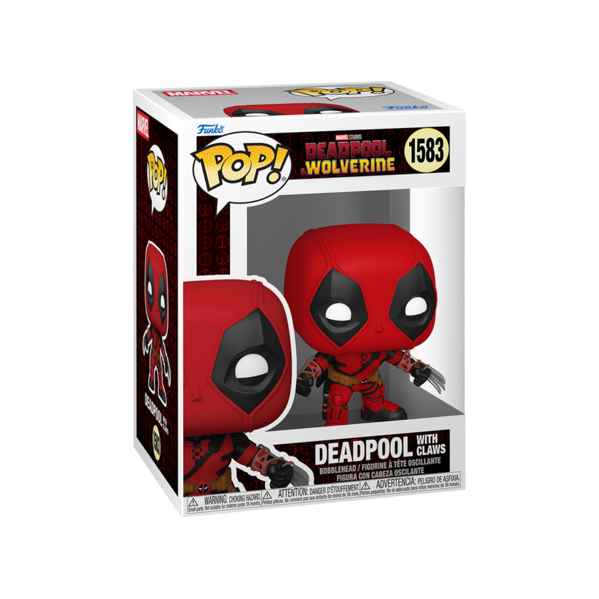 Funko Pop: Marvel Deadpool & Wolverine - Deadpool With Claws #1583