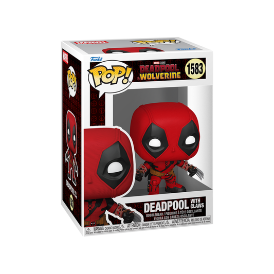 Funko Pop: Marvel Deadpool & Wolverine - Deadpool With Claws #1583