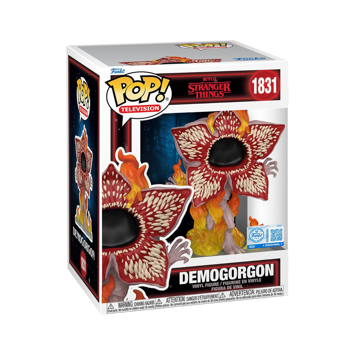 Funko Pop: Stranger Things - Demogorgon On Fire Exclusive #1831