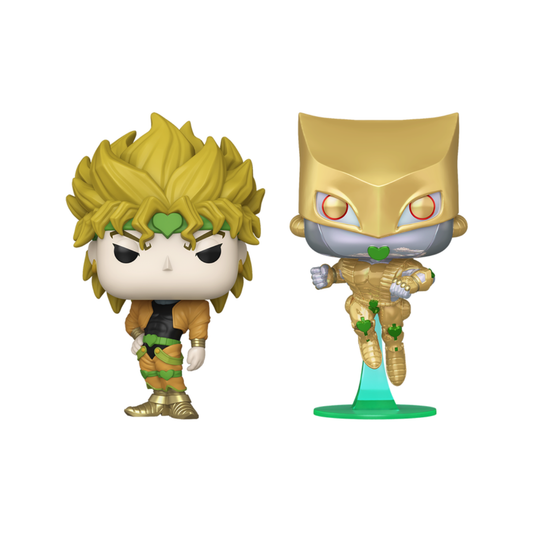 Funko Pop: Jojo's Bizarre Adventure - Dio & The World Exclusivo 2 Pack
