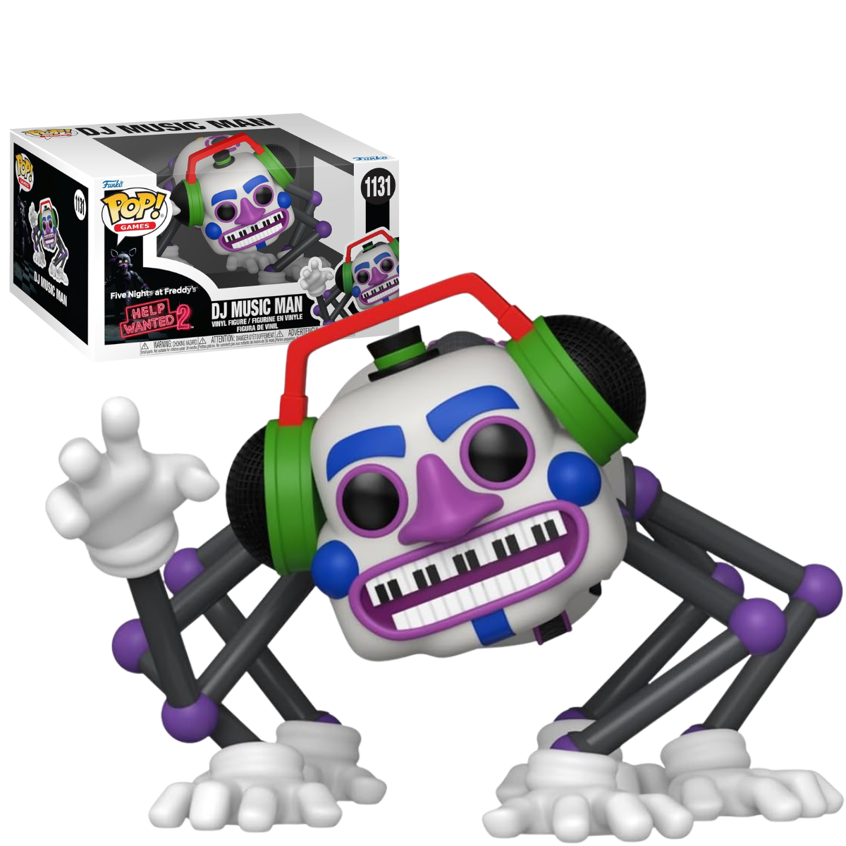 Funko Pop: Five Nights At Freddys Help Wanted 2 - Dj Music Man #1131