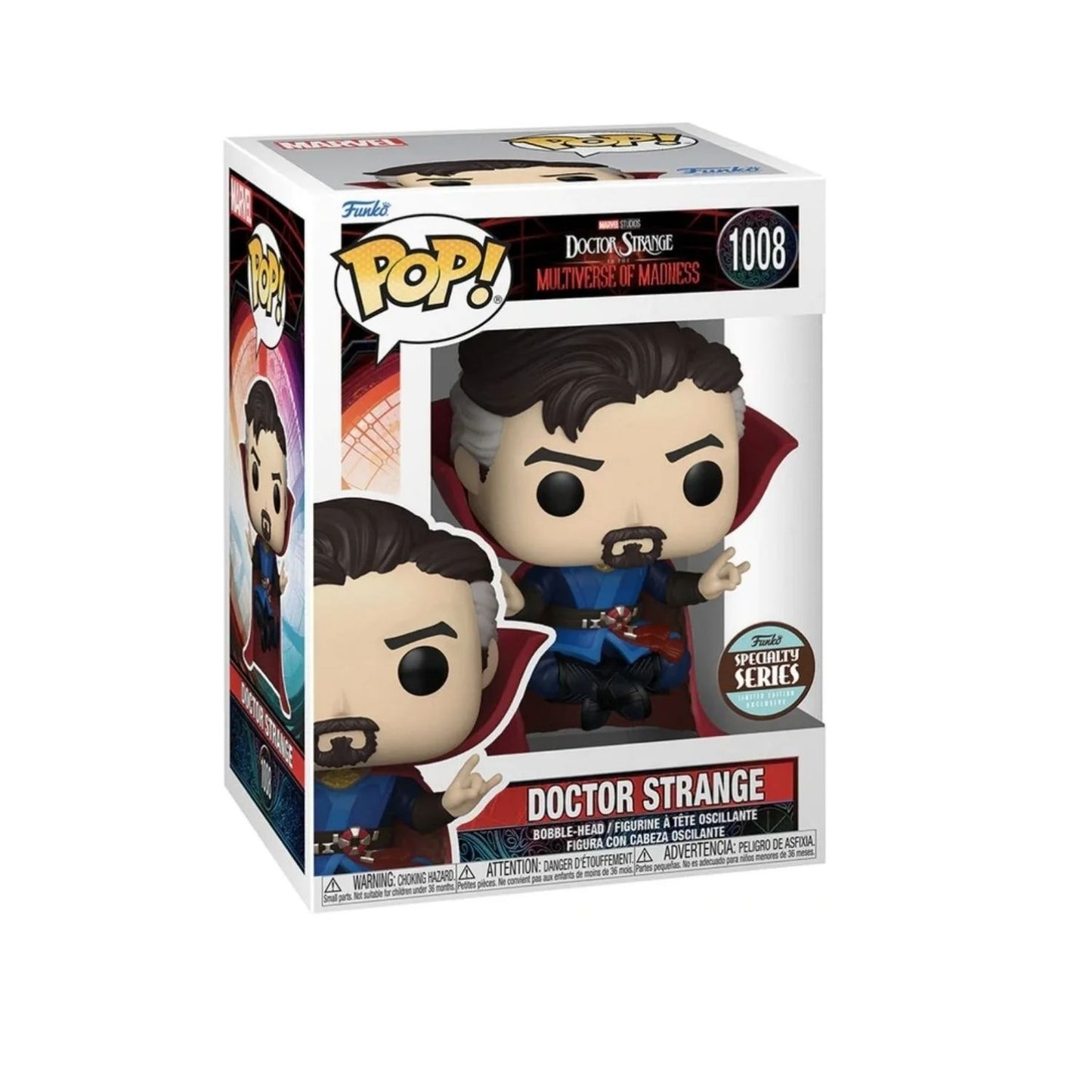Funko Pop: Marvel Doctor Strange Multiverse of Madness - Doctor Strange #1008 Specialist Series
