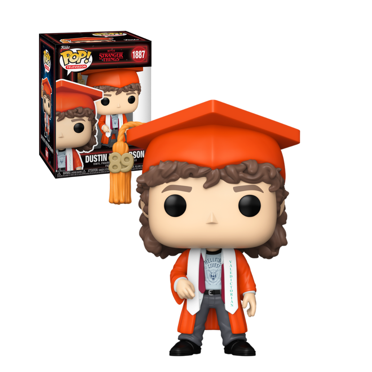 Funko Pop Stranger Things - Dustin Henderson Graduation #1887