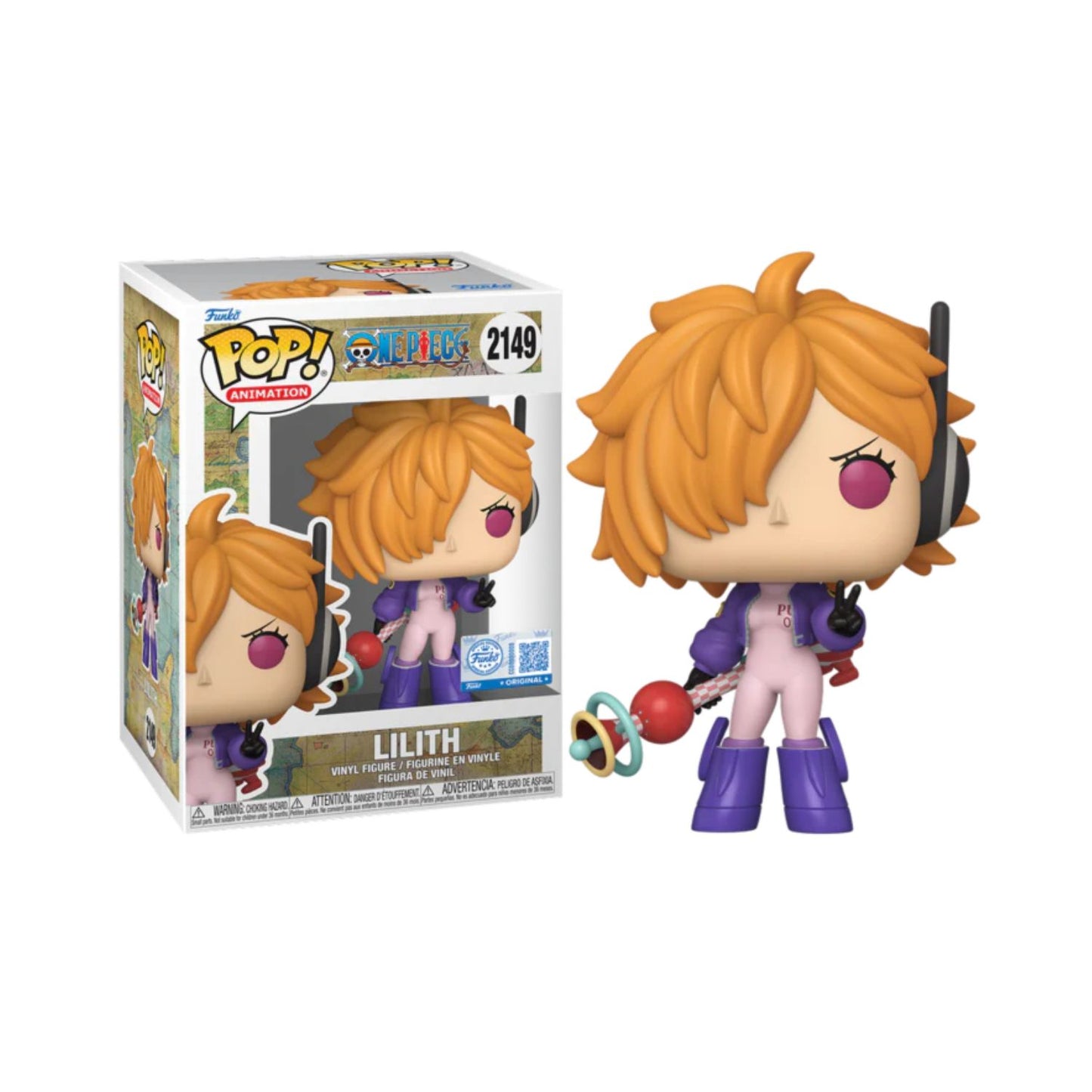 Funko Pop: One Piece - Lilith with Bubble Gun Exclusivo #2149