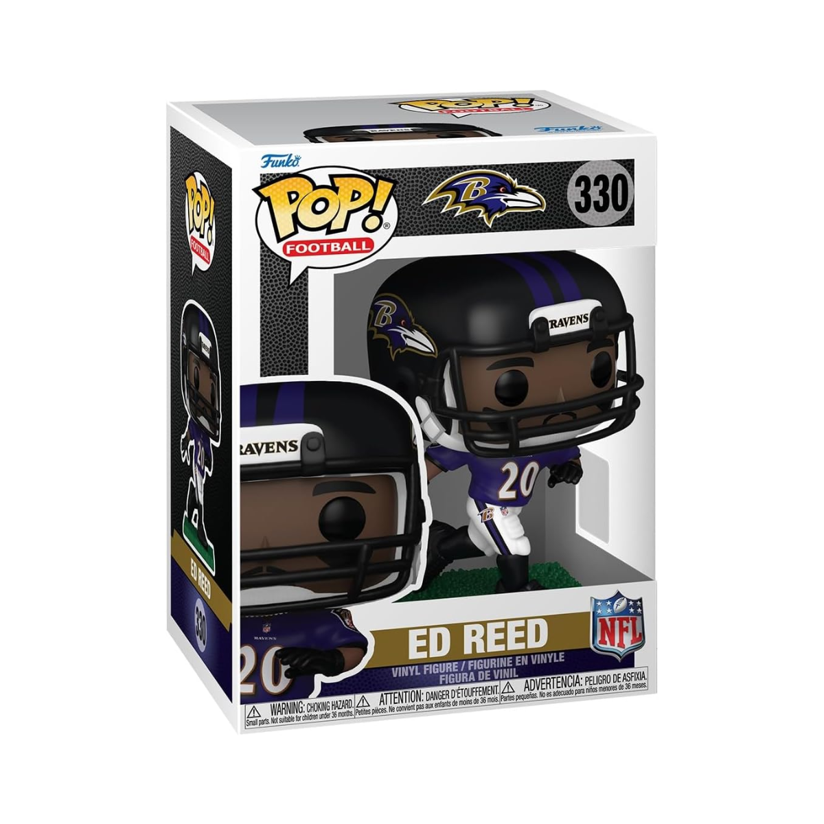 Funko Pop: Nfl Baltimore Ravens - Ed Reed #330