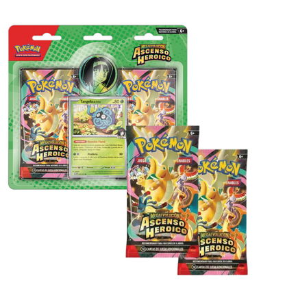 Pokémon Tcg Mega Evolución Ascenso Heroico Erika Colección en Español