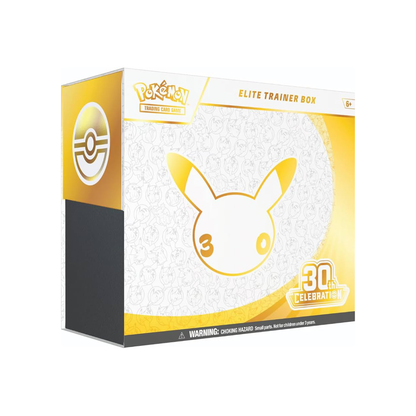 Pokemon Tcg 30th Aniversario Elite Trainer Box en Ingles