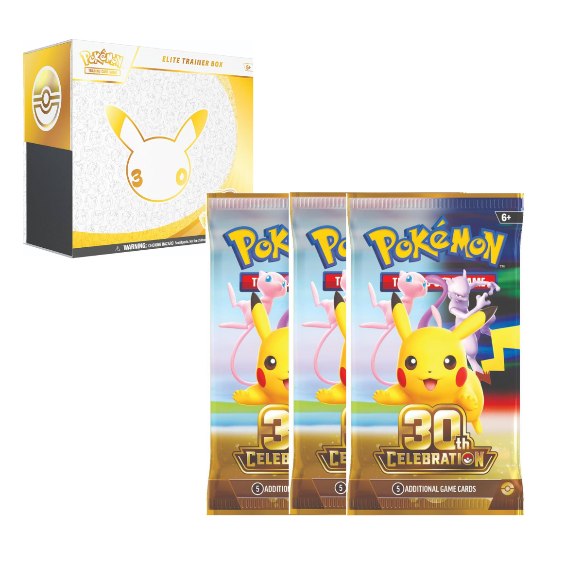 Pokemon Tcg 30th Aniversario Elite Trainer Box en Ingles