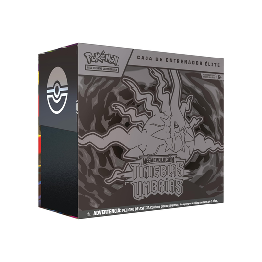 Pokémon Tcg Mega Evolution Pitch Black Elite Trainer Box en Español