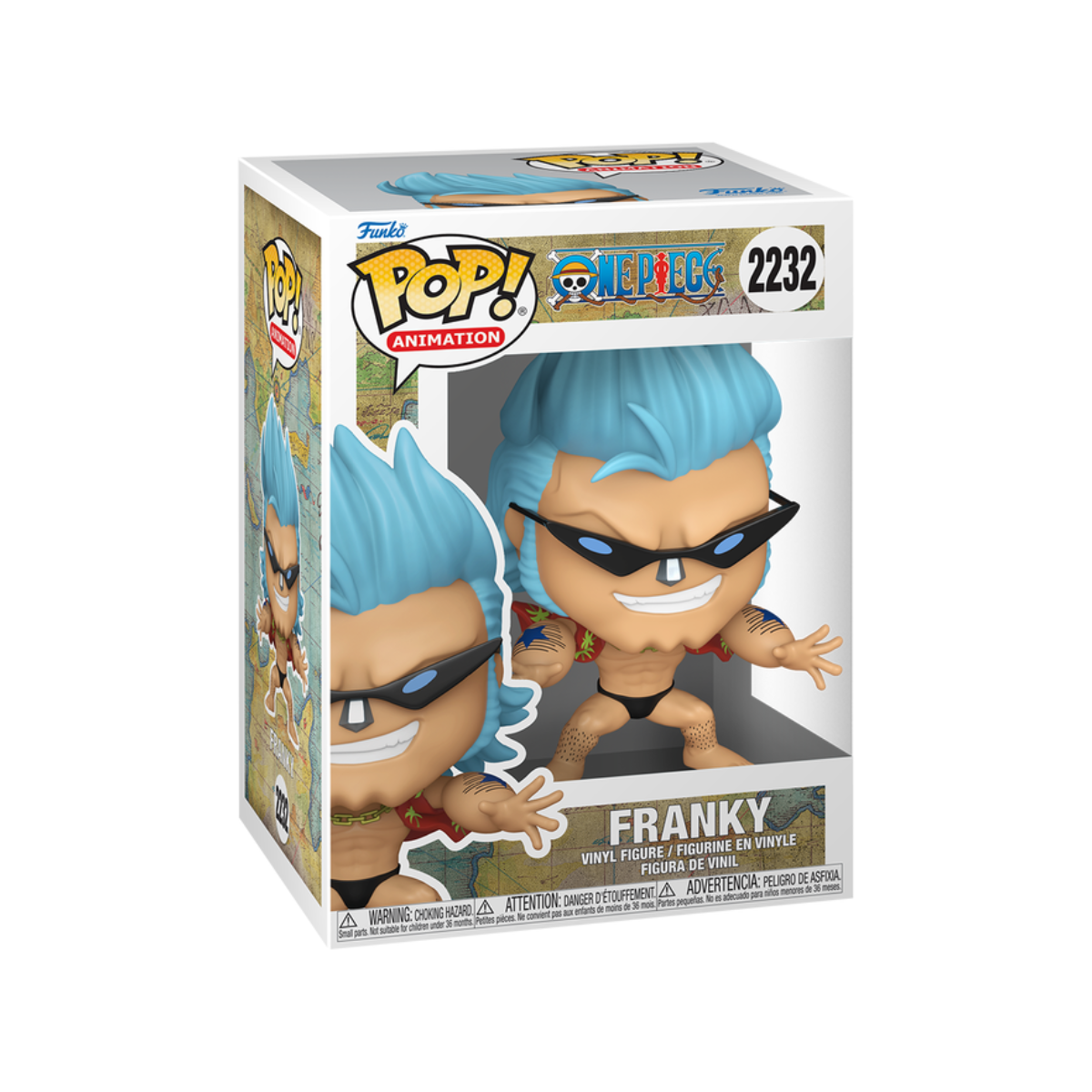 Funko Pop One Piece - Franky With Sunglasses #2232