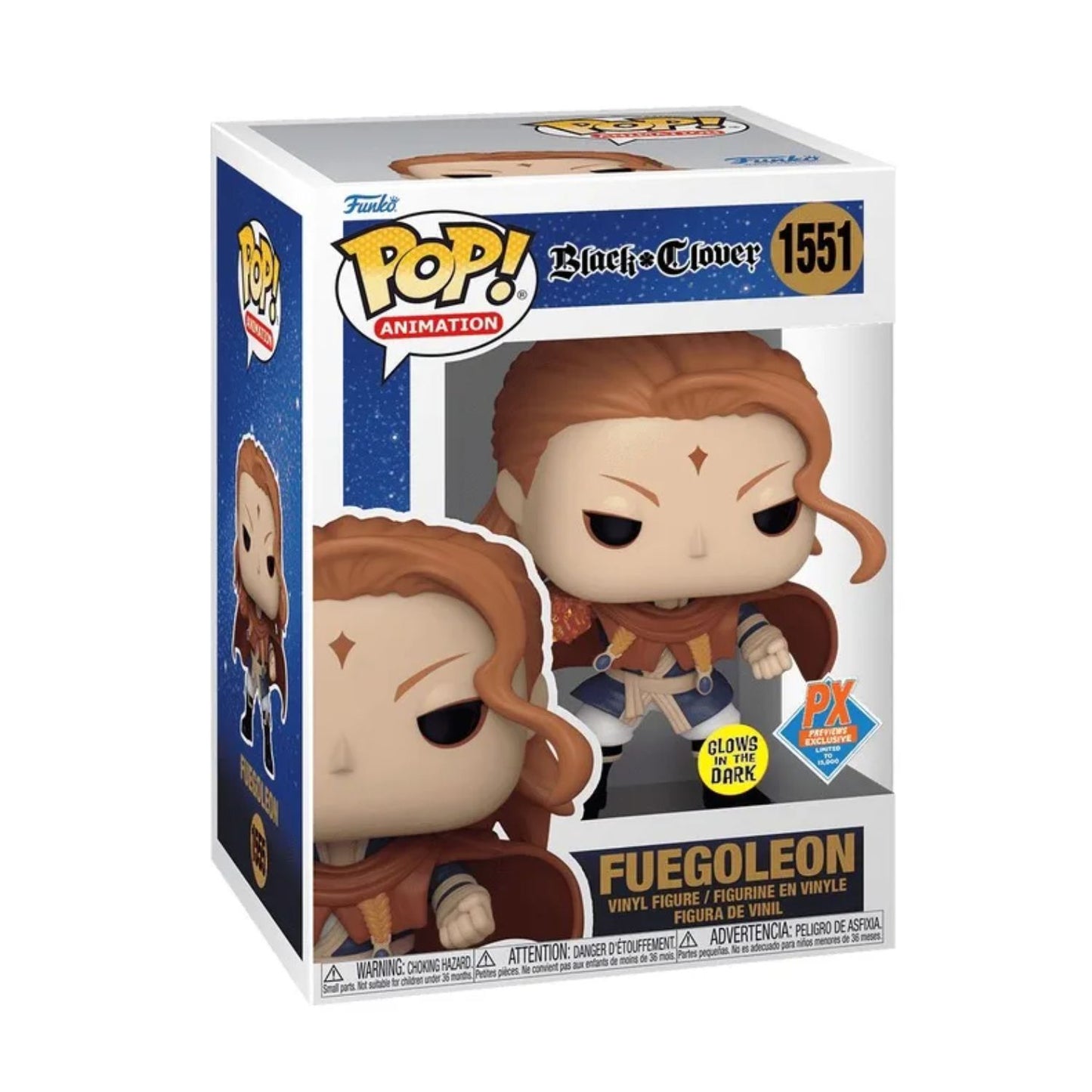 Funko Pop Black Clover - Fuegoleon Glow Special Edition #1551