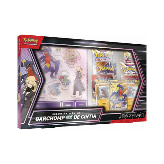 Pokémon Tcg Colección Premium Garchomp Ex De Cintia en Español