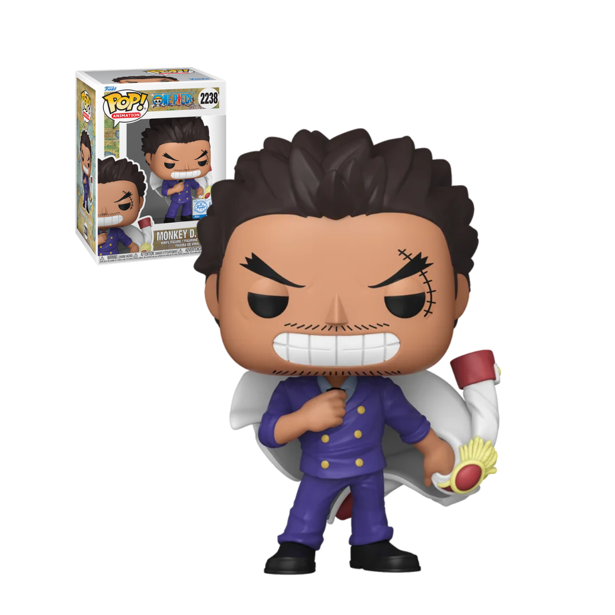 Funko Pop: One Piece - Monkey D Garp Young Exclusivo #2238