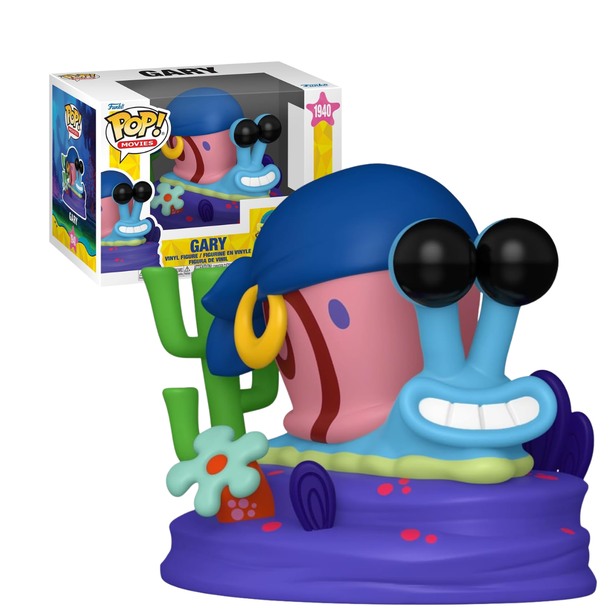Funko Pop: The Sponge Bob Movie Search Square Pants - Gary Pirata #1940