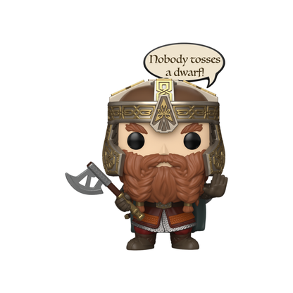 Funko Pop: The Lord of the Rings - Gimli "Nobody Tosses a Dwarf" #2028