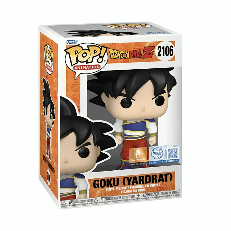Funko Pop: Dragon Ball Z - Goku Yardrat Toy Temple Edition #2106