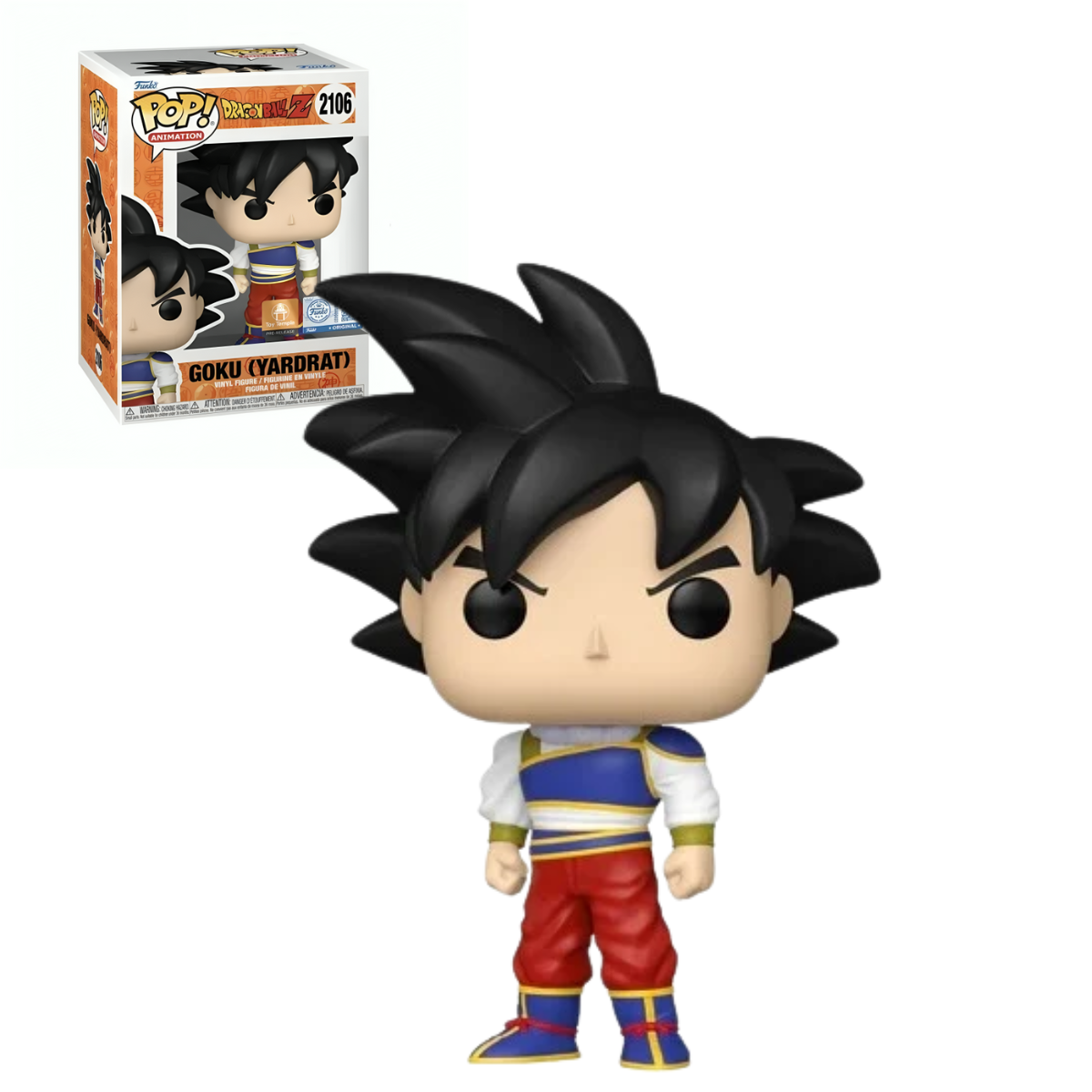 Funko Pop: Dragon Ball Z - Goku Yardrat Toy Temple Edition #2106