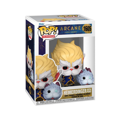Funko Pop: Arcane S2 - Heimerdinger with Poro #1605