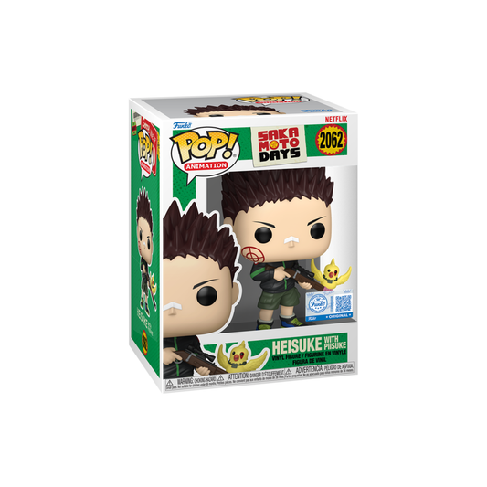 Funko Pop: Sakamoto Days - Heisuke With Piisuke Exclusive #2062