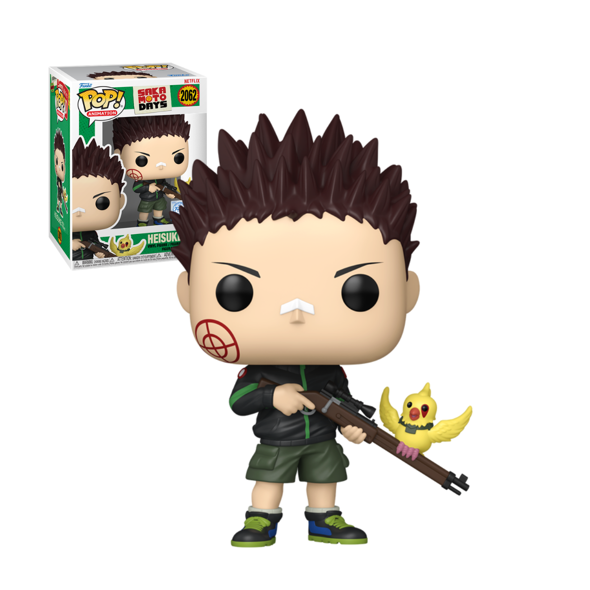 Funko Pop: Sakamoto Days - Heisuke With Piisuke Exclusive #2062