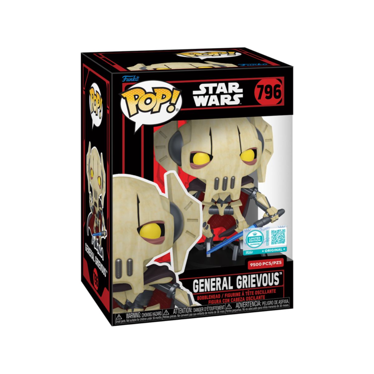 Funko Pop! Star Wars - General Grievous 9500 Pzs Limited Edition #796