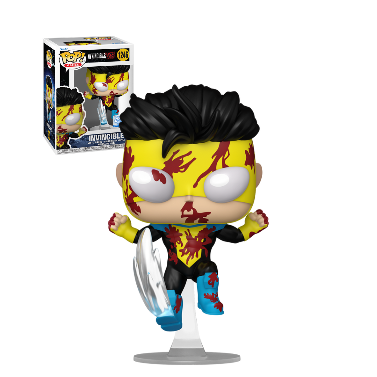 Funko Pop: Games Invincible Vs - Invincible Bloody Exclusivo #1246