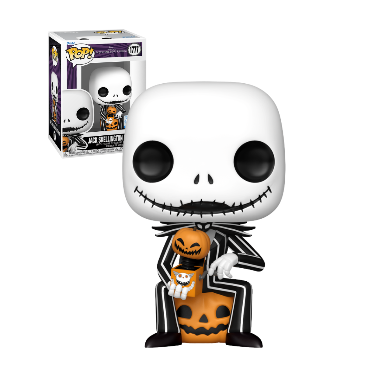 Funko Pop: The Nightmare Before Christmas - Jack With Box Exclusivo #1777