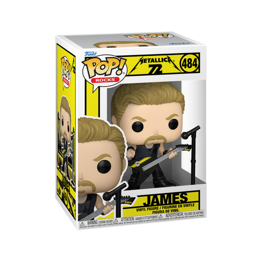 Funko Pop: Metallica 72's - James #484