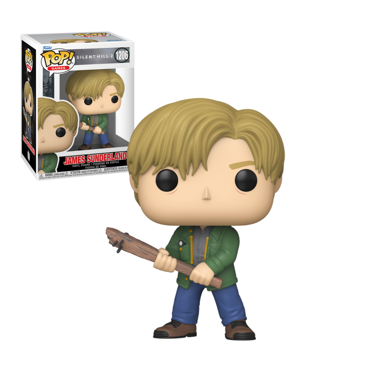 Funko Pop Silent Hill 2 - James Sunderland #1206