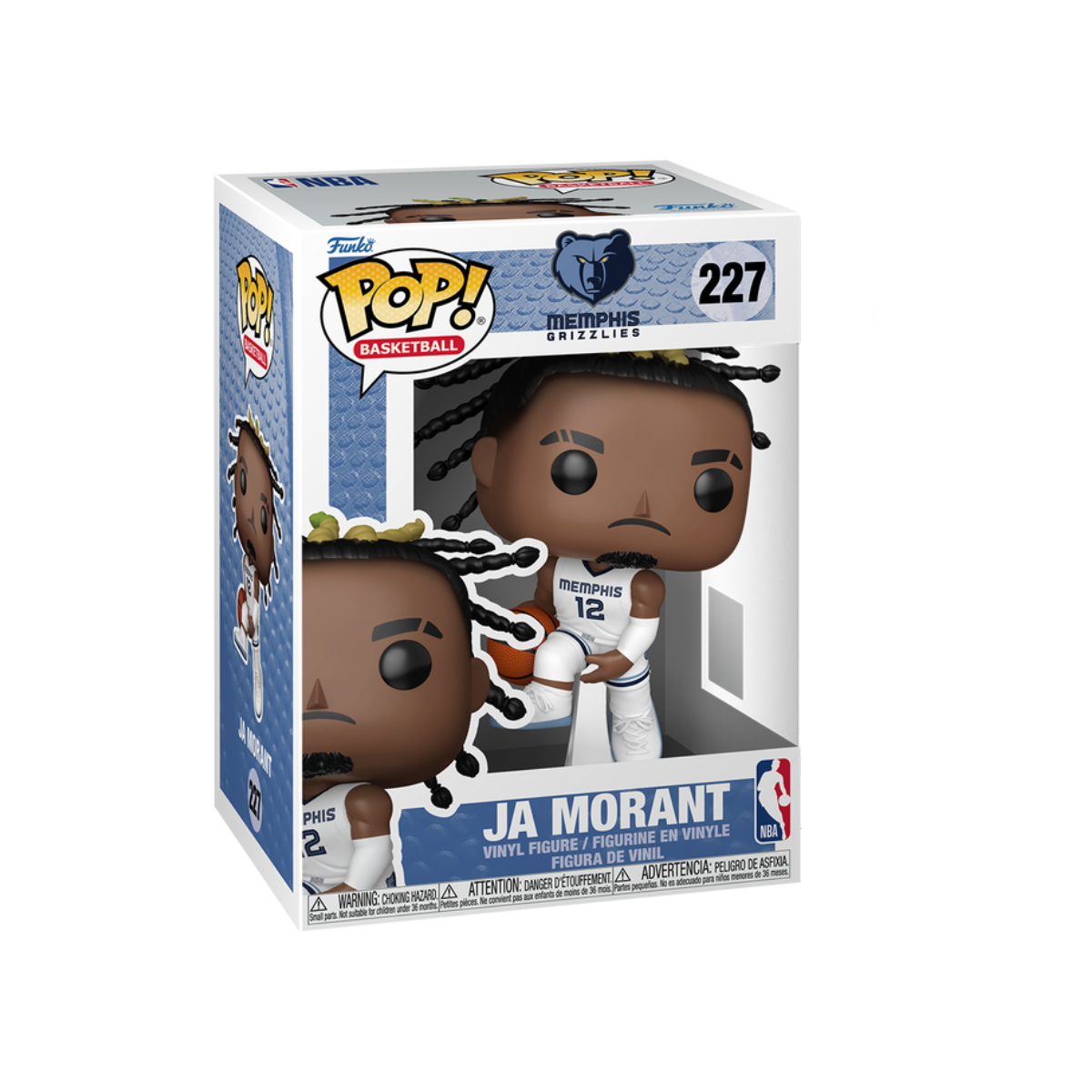 Funko Pop:  Grizzlies - Ja Morant Uniforme De Casa #227
