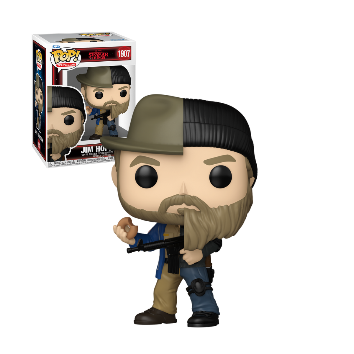 Funko Pop Stranger Things - Jim Hopper Split #1907