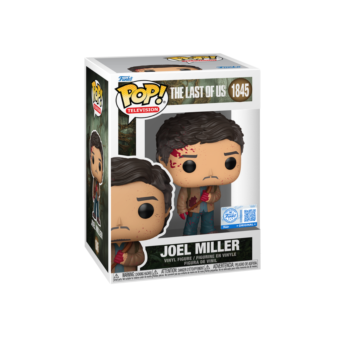 Funko Pop: The Last Of Us - Joel Miller Bloody Exclusivo #1845