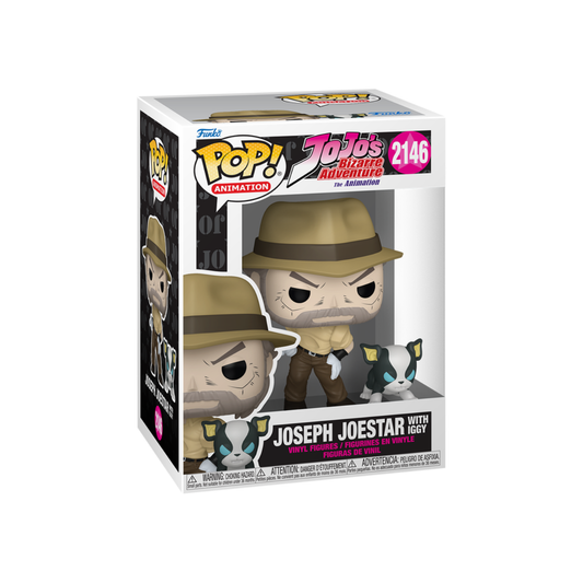 Funko Pop: Jojo's Bizarre Adventure - Joseph With Iggy #2146