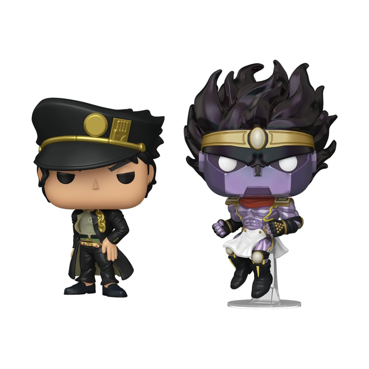 Funko Pop: Jojo's Bizarre Adventure - Jotaro Kujo & Star Platinum 2 Pack