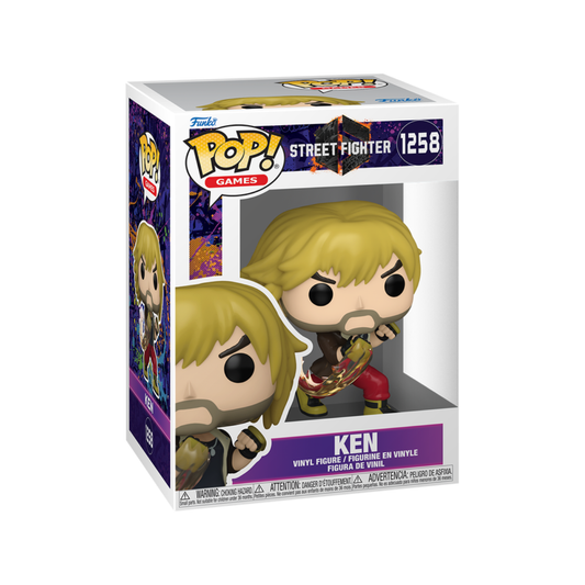Funko Pop: Street Fighter - Ken #1258
