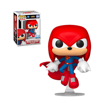 Funko Pop Sonic Liga de la Justicia - Knuckles As Superman Exclusivo #596